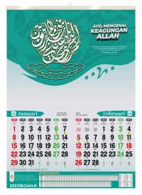 Kalender Kaligrafi  2023