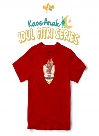 Kaos Insani Kids - Merah - Sultan Hasanuddin (6 Th)