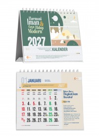 Kalender Meja Muslim 2027