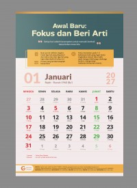Kalender Nasional 2027